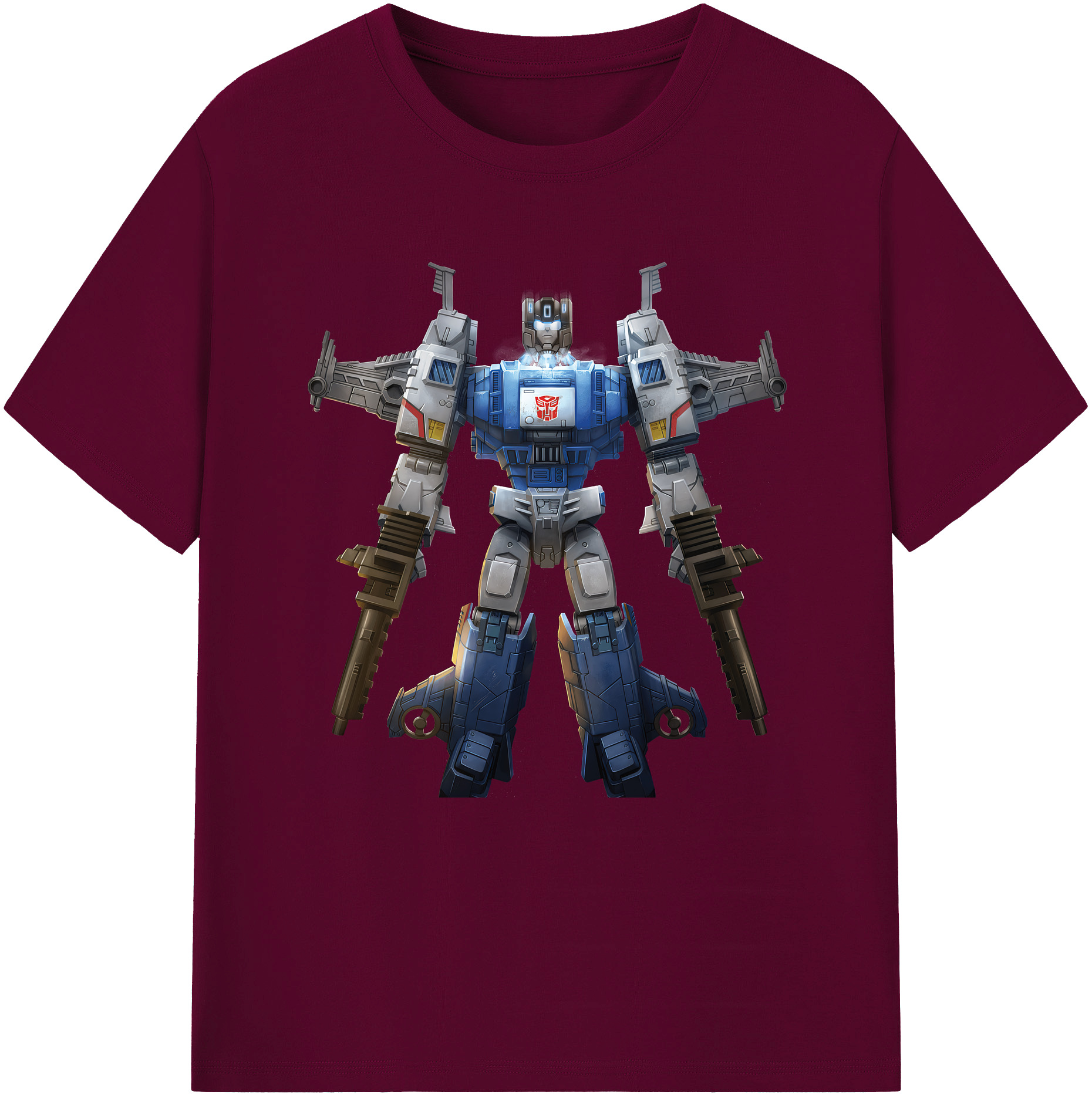 （画像用） Transformers トランスフォーマー レディースカジュアルプリントTシャツ（綿100％）